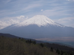 二十曲峠から望む富士山