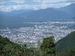 富士吉田市の全景